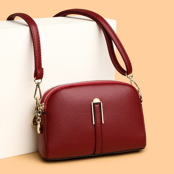 Compact Shoulder Bag - Magnetic Clasp for Men in Bangladesh