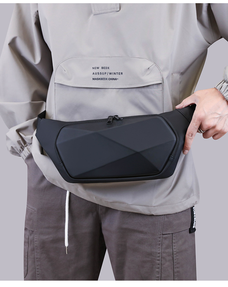 Lightweight Crossbody Waist Bag - Adjustable Sling Chest Bag for Men & Women in Bangladesh
